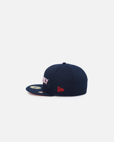 New Era Philadelphia 76ers 'NBA CE Headwear Collection' 59FIFTY Fitted Med Blue