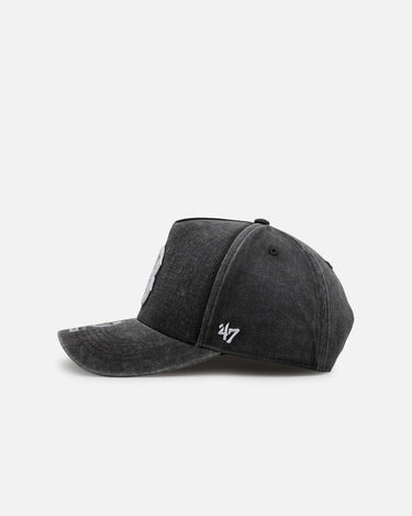 47 Brand Boston Red Sox 'Washed Black' Offside DT Snapback Washed Black