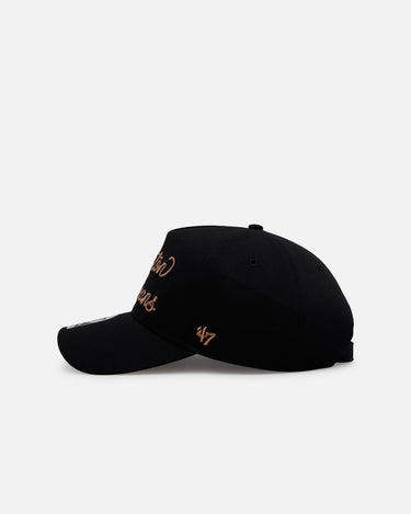 47 Brand Houston Texans 'Round Em Up' '47 Offside Strapback Black