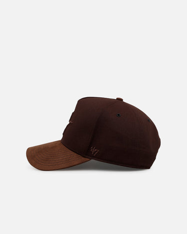 47 Brand Houston Astros 'Chocolate Pie' Offside Snapback Chocolate