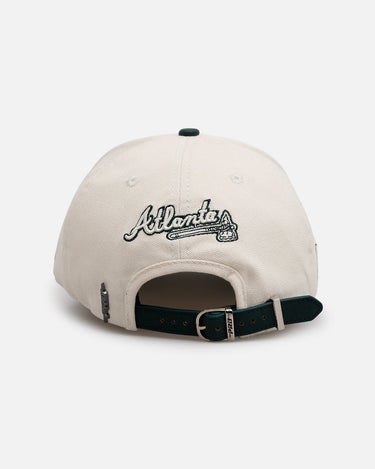 Pro Standard Atlanta Braves 'Tapestry 2.0' Pinch Front Strapback Dark Green