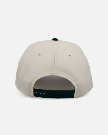 New Era Anaheim Ducks 'Evergreen 2.0' 9FORTY A-Frame Snapback Chrome/Dark Green
