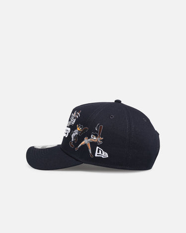New Era New York Yankees 'Looney Tunes' 9FORTY A-Frame Snapback Navy