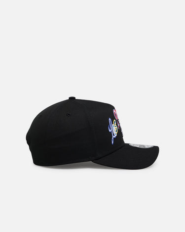 New Era Los Angeles Dodgers 'Multi Letter' 9FORTY A-Frame Snapback Black