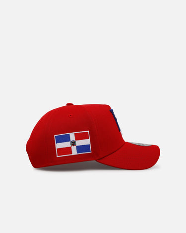 New Era Dominican Republic 'World Baseball Classic' 9FORTY A-Frame Snapback Official Team Color