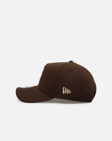 New Era Los Angeles Angels 'Stay Classy' 9FORTY A-Frame Snapback Walnut