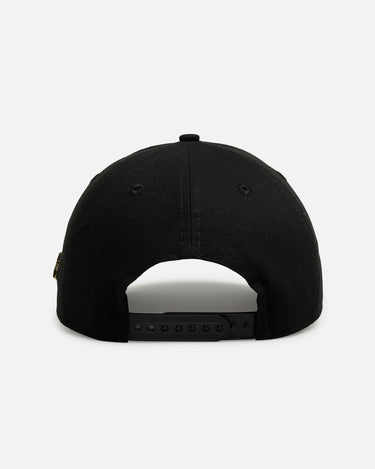 New Era Los Angeles Dodgers 'Canvas Chainstitch Project X' 9FORTY A-Frame Snapback Black/Gold