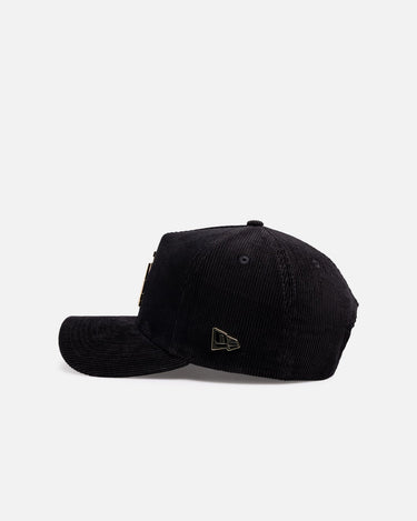 New Era Los Angeles Dodgers 'Diamontee Cord' 9FORTY A-Frame Snapback Black Cord