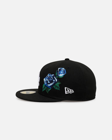 New Era Los Angeles Dodgers 'Blue Rose' 59FIFTY Fitted Black/Blue