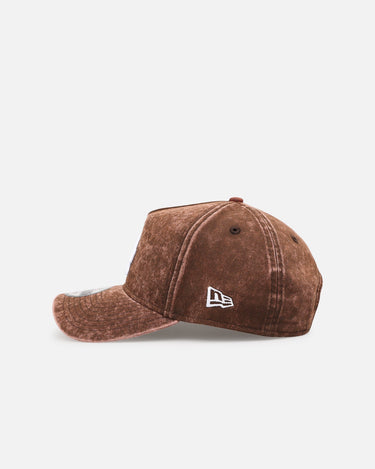 New Era Los Angeles Dodgers 'Washed Walnut' 9FORTY A-Frame Snapback Walnut