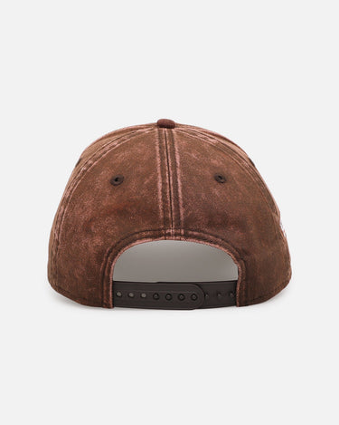 New Era New York Yankees 'Washed Walnut' 9FORTY A-Frame Snapback Walnut