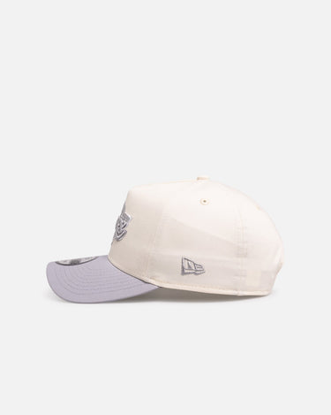 New Era Los Angeles Lakers 'Chrome Grey' 9FORTY A-Frame Snapback White/Silver