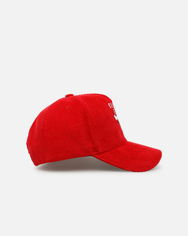 Mitchell & Ness Chicago Bulls 'Vintage Cord' Pro Pinch Snapback Red