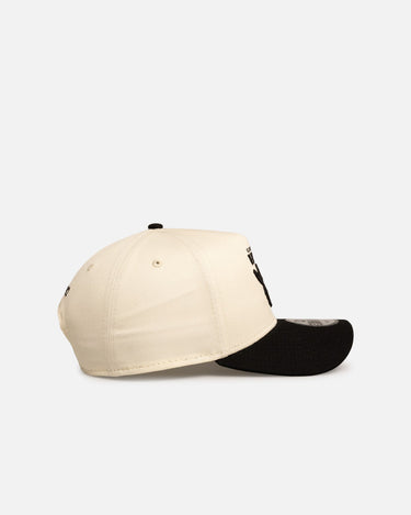 New Era Canberra Raiders 'Chrome Black' 9FORTY A-Frame Snapback White/Black
