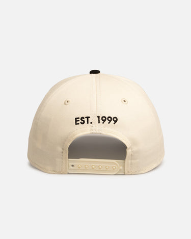 New Era St. George Illawarra Dragons 'Chrome Black' 9FORTY A-Frame Snapback White/Black