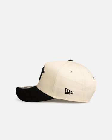 New Era Sydney Roosters 'Chrome Black' 9FORTY A-Frame Snapback White/Black