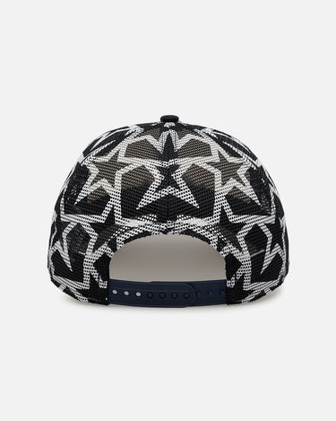 New Era Atlanta Braves 'Fourth Of July' 9FORTY A-Frame Snapback Chrome/Navy