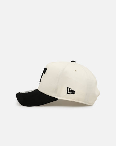 New Era Texas Rangers 'Easy Chrome Black' 9FORTY A-Frame Snapback Chrome/Black
