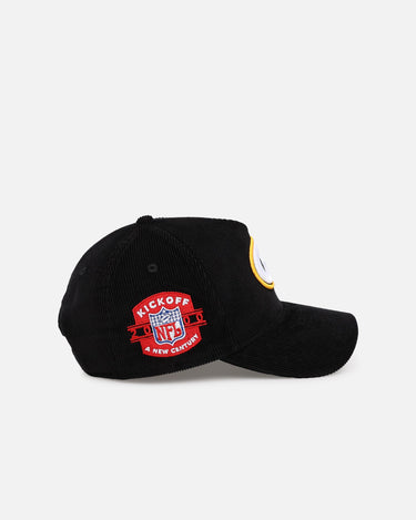 New Era Green Bay Packers 'NFL Kickoff Cord' 9FORTY A-Frame Snapback Official Team Color
