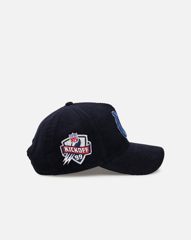 New Era Indianapolis Colts 'NFL Kickoff Cord' 9FORTY A-Frame Snapback Official Team Color