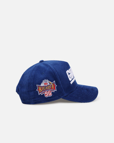 New Era New York Giants 'NFL Kickoff Cord' 9FORTY A-Frame Snapback Official Team Color